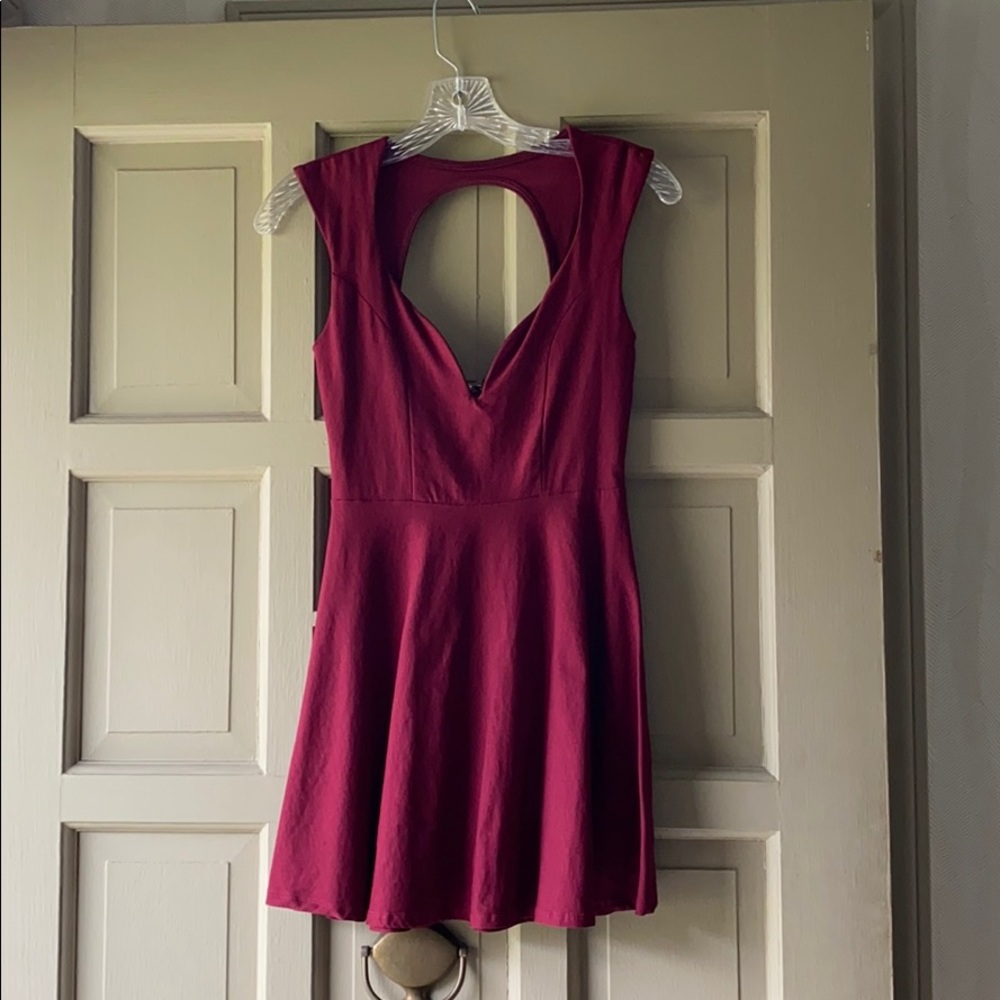 Tobi dark red dress size XS